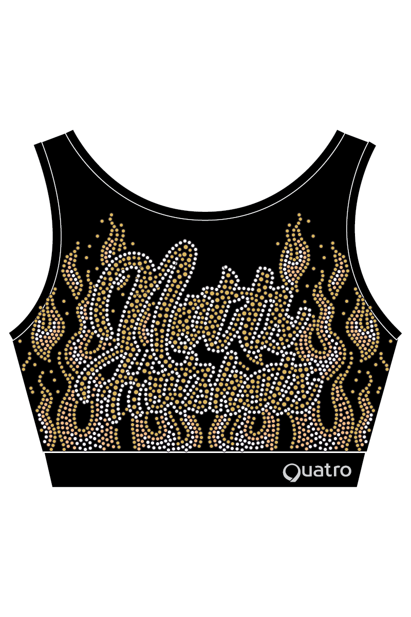 Notts Hotshots Crop Top D1