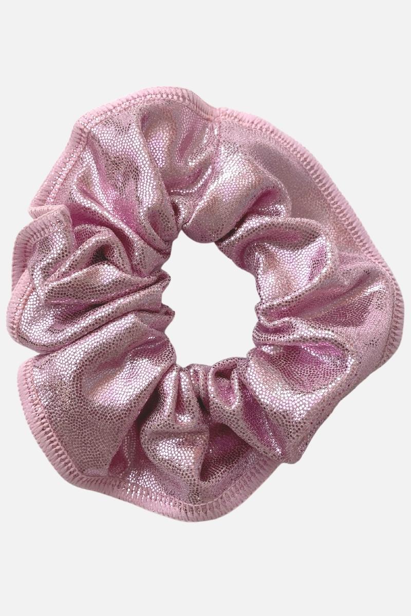 Baby Pink Scrunchie - simple - Quatro Gymnastics UK