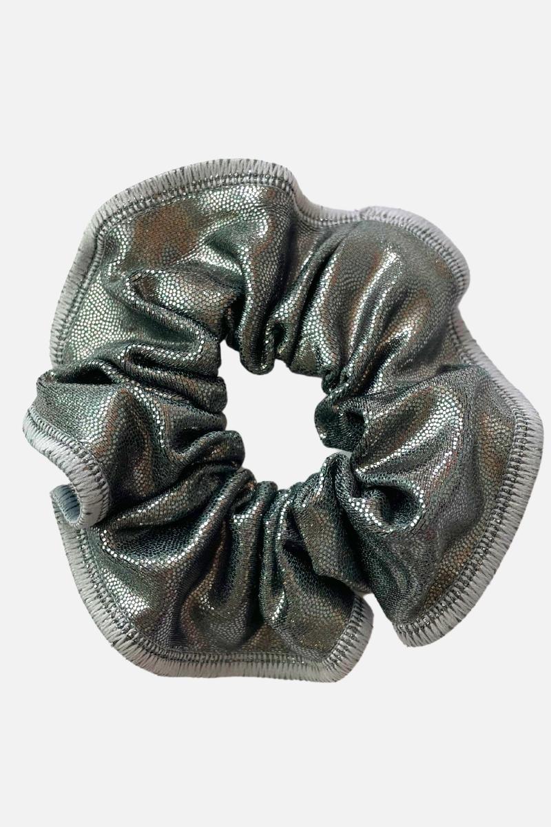 Gunmetal Scrunchie - simple - Quatro Gymnastics UK