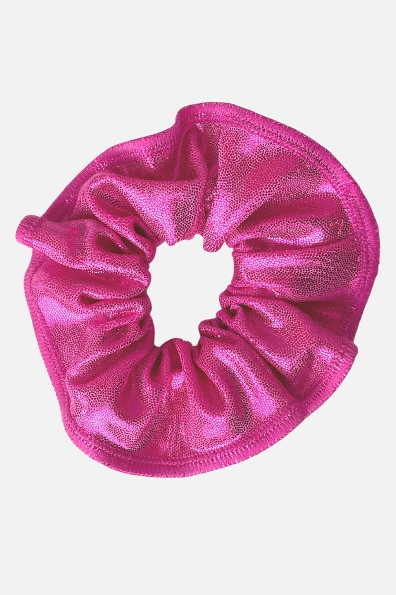 Pink Scrunchie - simple - Quatro Gymnastics UK