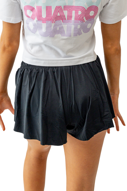 Black Butterfly Shorts