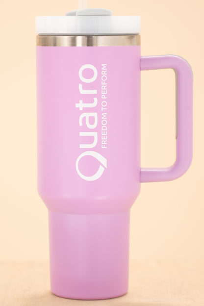 Quatro Tumbler with Straw