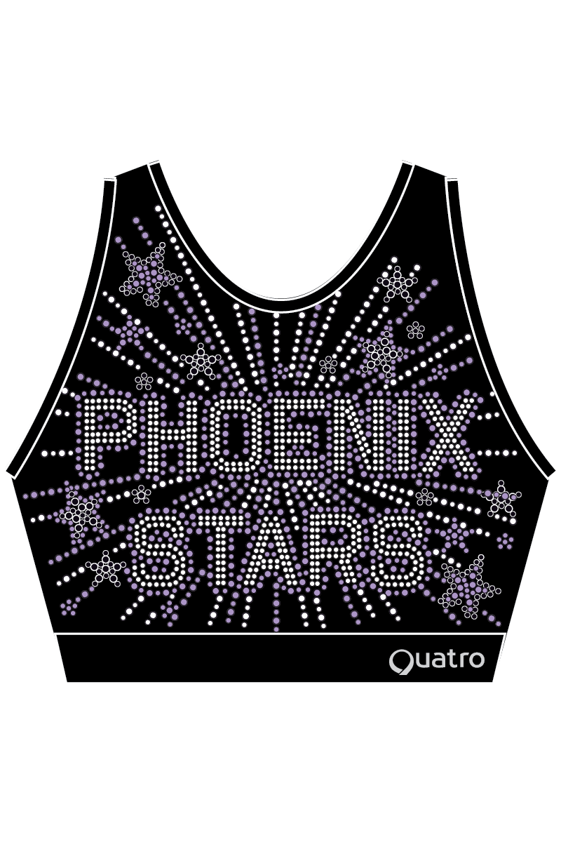 Phoenix Stars Crop Top D2
