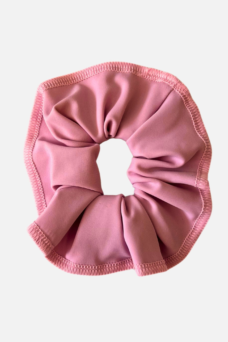 Pale Pink Lycra Scrunchie