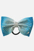 Mint Ombre Rhinestone Bow - simple - Quatro Gymnastics UK