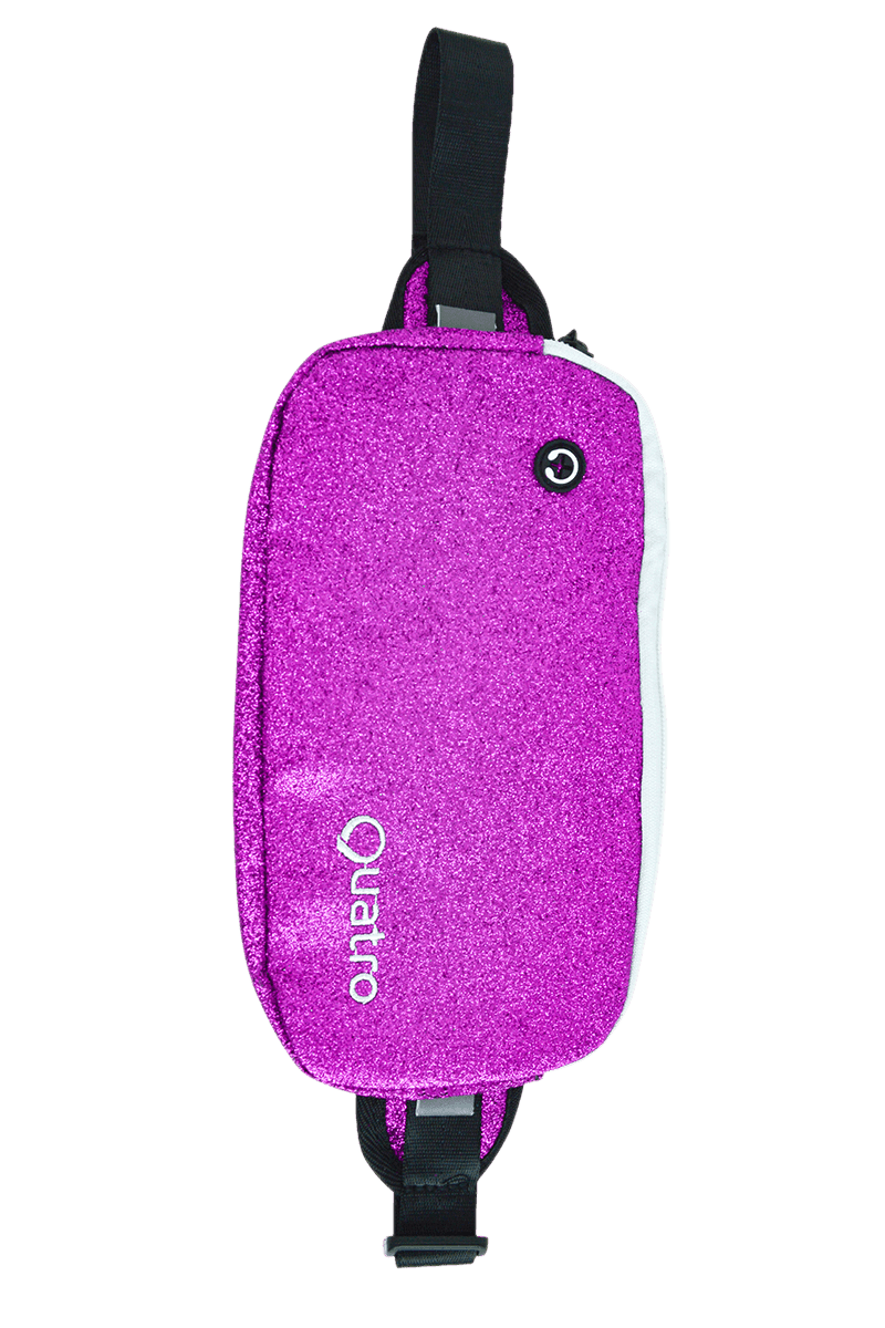 Purple Glitter Backpack - simple - Quatro Gymnastics UK