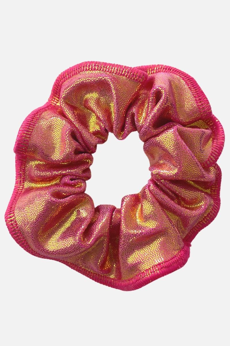 Rose Gold Scrunchie - simple - Quatro Gymnastics UK